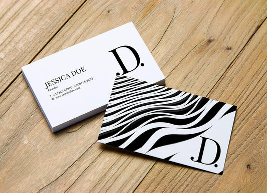 Single Side Business Cards