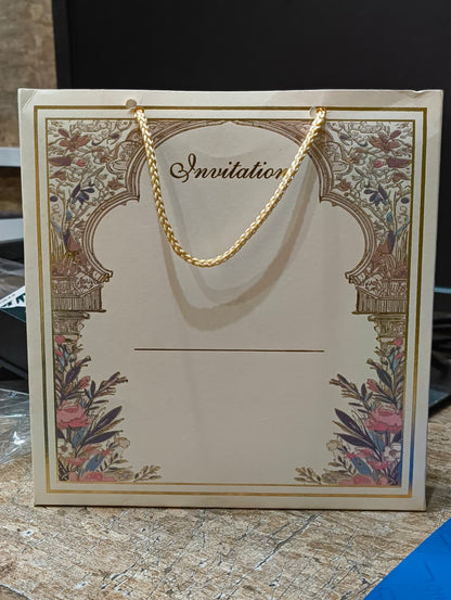 Vibrant Attractive Wedding Card