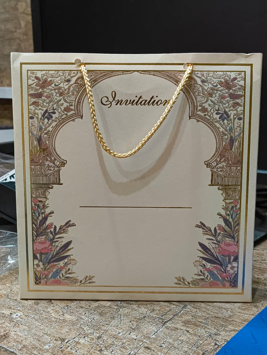 Vibrant Attractive Wedding Card